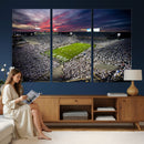 Penn State Nittany Lions Football Team Print - University