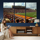 Central Michigan University Chippewas Football Team Print -