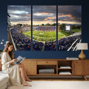Duke University Blue Devils Football Team Print - Durham