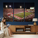 Indiana University Hoosiers Football Team Print Canvas