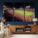 Iowa State University Cyclones Canvas Print, Football Team