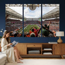 Miami Hurricanes Football Team Wall Art Print - Miami Hard