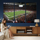 Miami Hurricanes Football Team Print Canvas- Miami Hard Rock
