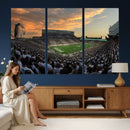 Michigan State Spartans Football Team Print - East Lansing