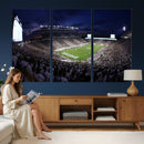 Michigan State Spartans Canvas, Framed Football Team Print -