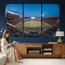 Texas Tech Red Raiders Canvas, Framed Football Team Print -