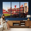 Jones AT&T Stadium Texas Tech Red Raiders Wall Art | Large