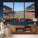 Oregon State Beavers Football Team Print - Corvallis Reser