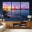 Golden Gate Bridge Wall Art Canvas Print – Framed San by MyGreatCanvas | Canvas Wall Art Prints | Photo Prints & Wall Decor