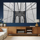 Large Brooklyn Bridge Wall Art Canvas Print