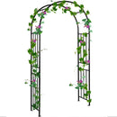 7.2 Feet Garden Decoration Climbing Plants Arch by LJGDeals