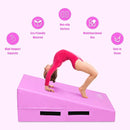 Incline Gymnastics Mat Wedge Ramp Gym Tumbling Exercise Mat by LJGDeals