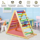 Foldable Wooden Climbing Triangle Indoor by LJGDeals
