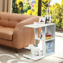 3-Tier Narrow Side Table with Storage Shelf by LJGDeals
