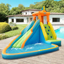 Inflatable Water Slide Kids Bounce House with 740W Blower by LJGDeals