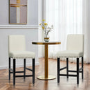 25 Inch Kitchen Chairs w/ Rubber Wood Legs by LJGDeals
