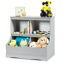 Kids Floor Cabinet Multi-Functional Bookcase by LJGDeals