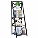 2 Pieces 4-Tier Wood Display Storage Bookshelf Set by LJGDeals