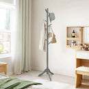 Adjustable Wooden Tree Coat Rack with 8 Hooks by LJGDeals