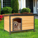 Wood Extreme Weather Resistant Pet Log Cabin by LJGDeals