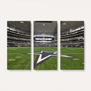 Dallas Cowboys Football Team Print - Arlington AT&T Stadium