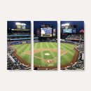 Citi Field Wall Art Print | 3-Panel New York Mets Baseball