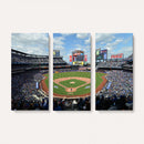 New York Mets Baseball Team Print - Citi Field Stadium Wall