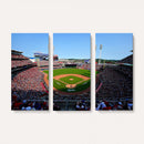 Cincinnati Reds Baseball Canvas Print - American Ball