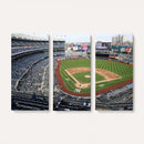 New York Yankees Baseball Team Print - Yankee Stadium Wall