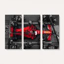 Ferrari Pit Stop Canvas Wall Art – Precision and Speed