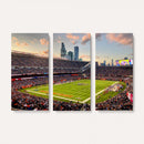 Chicago Bears Soldiers Field Wall Art Canvas Print – Framed