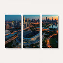 Chicago Bears Soldiers Field Wall Art Canvas Print – Framed