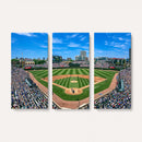Wrigley Field Baseball Stadium Canvas Wall Art – Packed