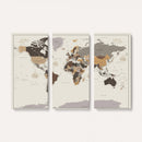 World Map Wall Art Print