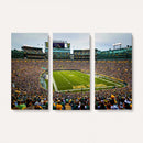 Green Bay Packers Stadium Wall Art Canvas Print, Lambeau