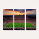 Oklahoma Sooners Stadium Wall Art Canvas Print, College