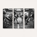 American Football Wall Art Canvas Print Framed Stadium Sport