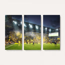 Columbus Crew Stadium Match Triple Canvas Wall Art - Dynamic