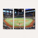 Texas Rangers Baseball Team Print - Arlington Globe Life