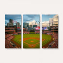 St. Louis Cardinals Baseball Team Print - Busch Stadium Wall