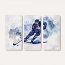 Hockey Player Wall Art Canvas Print - Sports-Inspired