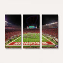 Wisconsin Badgers Football Team Print Canvas- Madison Camp