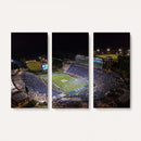 Duke University Blue Devils Football Print Canvas - Durham