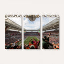 Miami Hurricanes Football Team Wall Art Print - Miami Hard