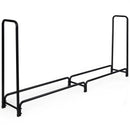 8 Feet Outdoor Steel Firewood Log Rack by LJGDeals