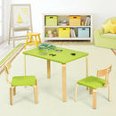 3 Piece Kids Wooden Activity Table and 2 Chairs Set by LJGDeals