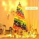 7 Feet Artificial Hinged Traditional Christmas Tree with Metal Stand by LJGDeals