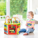 7-in-1 Wooden Activity Cube Toy by LJGDeals