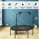 40 Inch Foldable Fitness Rebounder with Resistance Bands Adjustable Home by LJGDeals