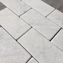 Bianco Carrara"C" Marble 12" x 12" Polished Tile